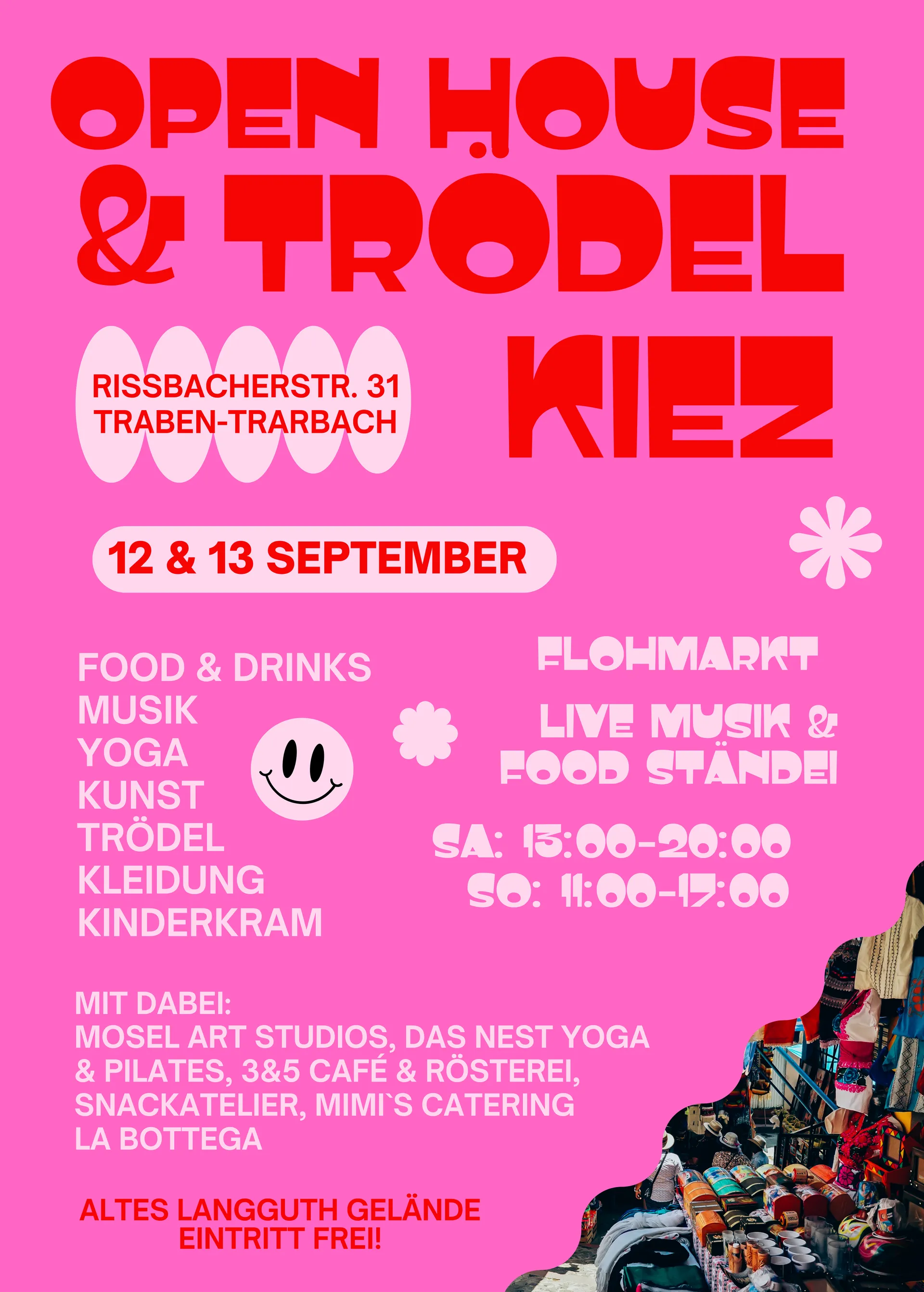 Openhouse & Trödelkiez Eintritt frei