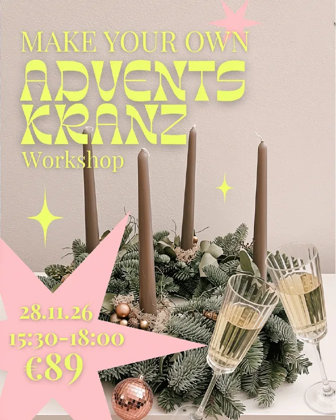 DIY Adventskranz Workshop