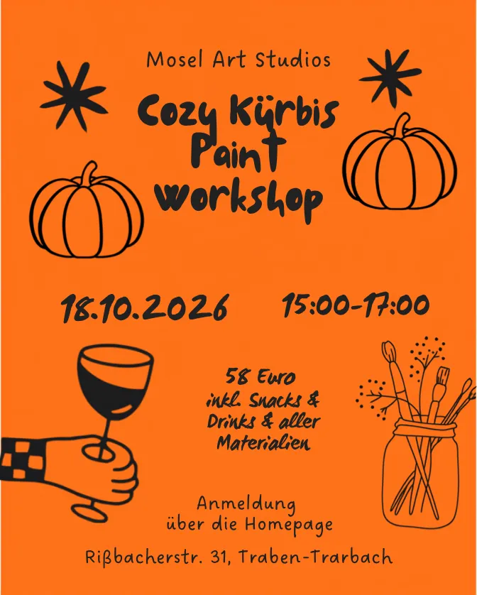 Cozy Kürbis Paint Workshop
